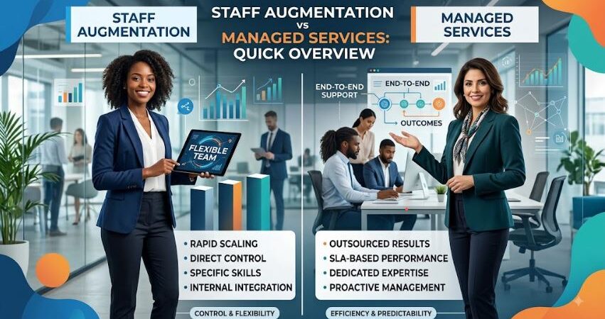 Staff Augmentation vs Managed Services