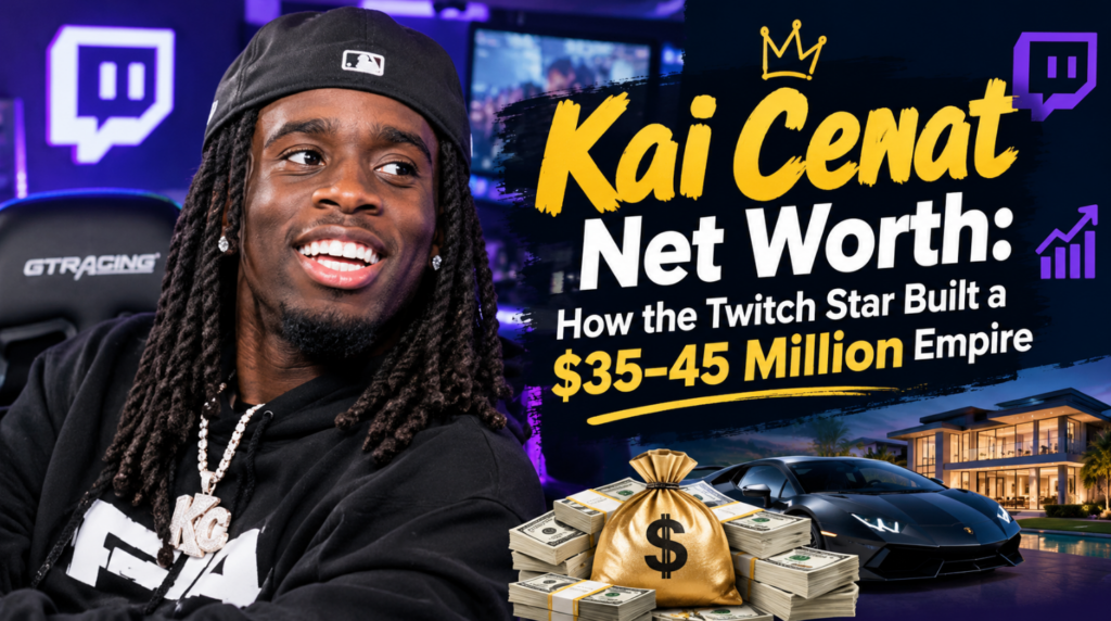 Kai Cenat Net Worth